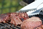 steak, steaks, grilling, summer, grill, flesh, gas grill, grilled, tasty, nature, beef